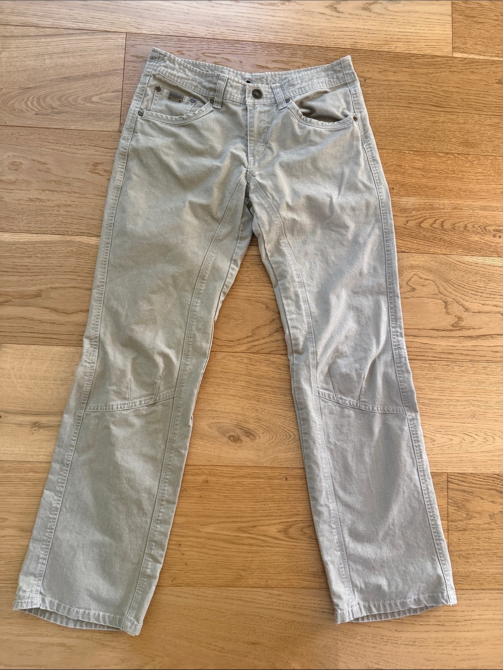 KUHL Free Rebel Tan Khaki Outdoor Hiking Utility Pants - Size 4